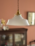 フランスアンティーク、ペンダントライト（コード・シャンデリア電球・ギャラリーA付き）