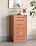 G-PLANのアンティーク家具、北欧デザインのチェスト（６段）