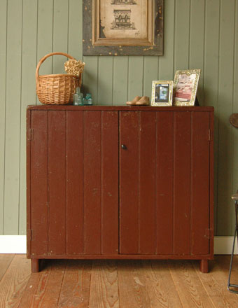 アンティーク カップボード (x-130)