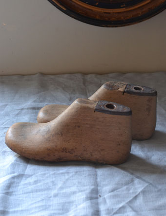 1920年代のアンティーク 木靴（15.5ｃｍ） (x-360-2-z)