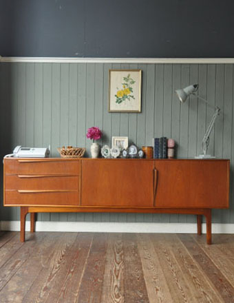 1970年代のアンティーク サイドボード（マッキントッシュ）  (x-381-f)