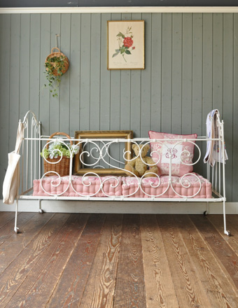 1940年代のアンティーク ベビーベッド (x-396-f)