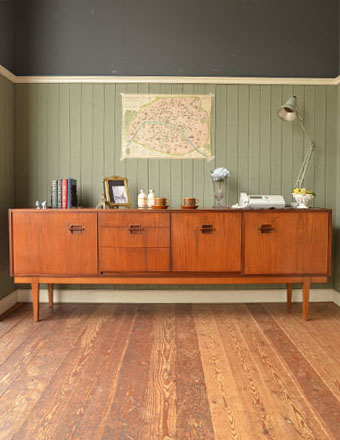 1970年代のアンティーク サイドボード（ネイサン） (x-416-f)