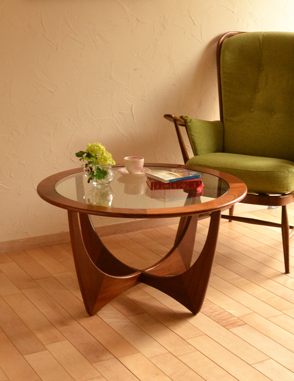 ビンテージのおしゃれな北欧家具、Gプランのコーヒーテーブル(x-634-f)｜アンティーク家具
