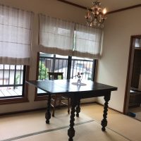 愛媛県Yさまのアンティークテーブル