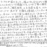 アンティークのテーブル