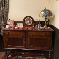 サイドボード（木扉のキャビネット）