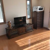 アンティーク風テレビボード