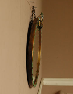 アンティーク　ミラー 鏡 壁掛けミラー おしゃれ アンティーク クラシック ウォールミラー