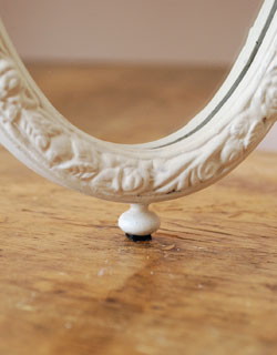 1930年代のアンティーク スタンドミラー（三面鏡）(q-166-f