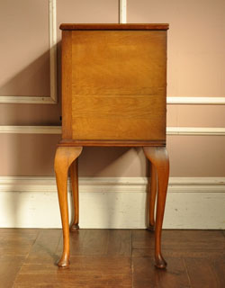 j-053-z アンティークのソーイングボックス