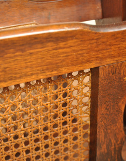 j-1050-f アンティークマガジンラックの編み目