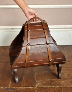 j-1141-f アンティークマガジンラックの持ち手