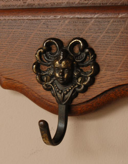 j-282-f アンティークフック付きシェルフのフック