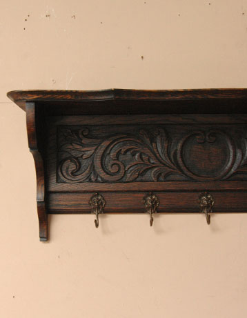 飾るの大好き！暮らしを楽しむ方の
アンティーク シェルフ＆フック