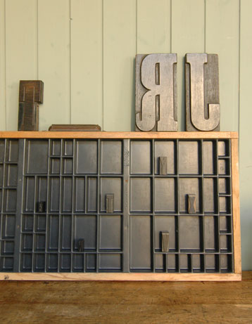 1940年代のアンティーク プリンタートレイ(k-220-z)｜アンティーク雑貨