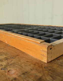 1940年代のアンティーク プリンタートレイ(k-220-z)｜アンティーク雑貨