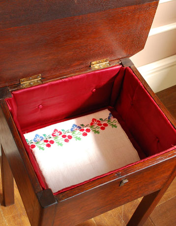 アンティーク ソーイングボックス