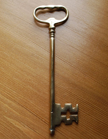 1940年代のアンティーク オブジェ（カギ）(k-586-z