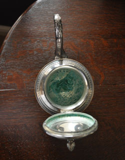 m-1027-z アンティークのポット(内側)