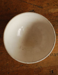 アンティークのカフェオレボウル