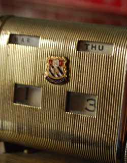 アンティーク　カレンダー 月の満ち欠け(西暦/旧暦対応) Desktop Ring Calendar /C-1682-mp