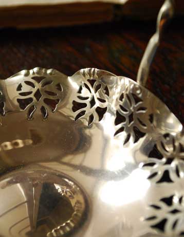 1940年代のアンティーク 金属バスケット(m-757-z)｜アンティーク雑貨