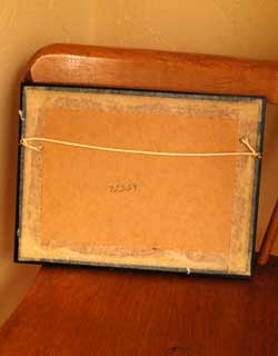 m-885-z アンティークフレームの裏