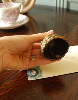 m-833-z アンティークの真鍮ベル中