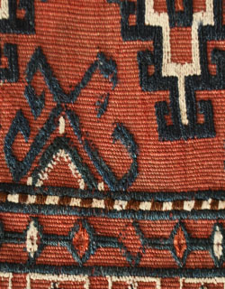 オールドキリムのクッションカバー
