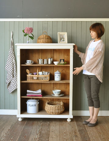 d-855-f アンティーク ブックケース