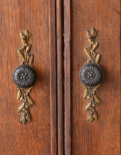 j-1002-f アンティークガラスキャビネットの取っ手