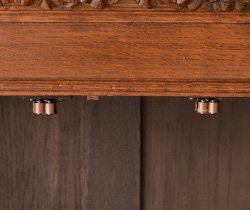 j-1002-f アンティークガラスキャビネットのローラーキャッチャー