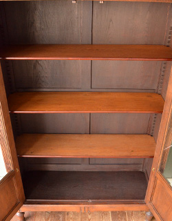 j-1002-f アンティークガラスキャビネットの棚板