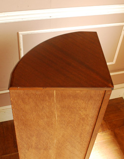 j-1004-f アンティークガラスキャビネットの天板