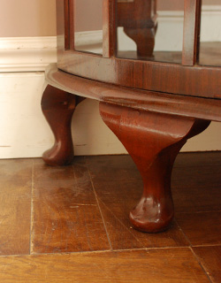 j-1004-f アンティークガラスキャビネットの脚