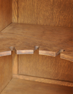 j-1012-f アンティークキャビネットの棚板