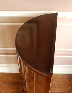 j-1014-f アンティークガラスキャビネットの天板