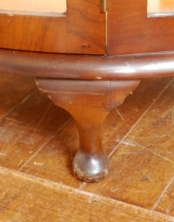 j-1014-f アンティークガラスキャビネットの脚