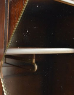 j-1043-f アンティーク ワードローブのミラー