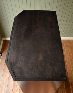 j-1043-f アンティーク ワードローブの天板