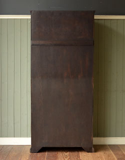 j-1043-f アンティーク ワードローブの裏側