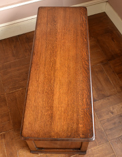 j-1056-f アンティークブランケットボックス（コファ）の天板