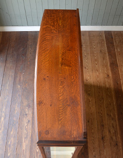 j-1092-f アンティークガラスキャビネットの天板