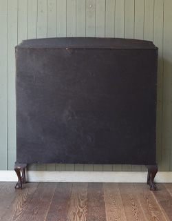 j-1092-f アンティークガラスキャビネットの後ろ