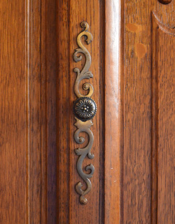 j-1095-f アンティークキャビネットの取っ手