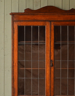 j-1099-f アンティークガラスブックケースのガラス戸