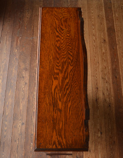 j-1099-f アンティークガラスブックケースの天板