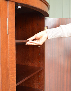 j-1130-f アンティークブックケースの棚板