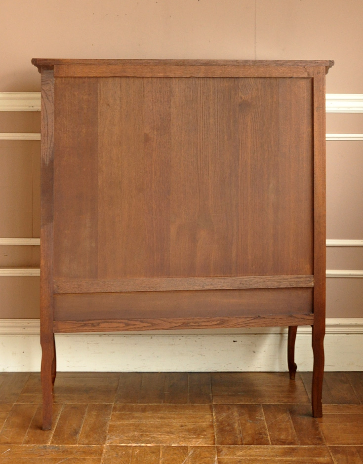 j-1149-f アンティークキャビネットの後ろ